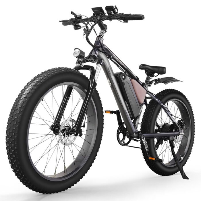 Samebike XWLX09 Snow Folding Electric Bike 750W Motor 35KM/H Mountain Bicycle 20″*4.0 Fat Tire Outdoor Foldable E-Bike For Adult