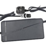 48V 5A lithium battery charger intelligent fast charging Aviation UK input plug 100~240V AC, 50/60Hz