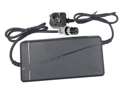 48V 5A lithium battery charger intelligent fast charging Aviation UK input plug 100~240V AC, 50/60Hz