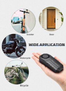 West Biking Anti-Theft Alarm Remote Control Cycling Bicycle