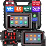 Autel MaxiPRO MP900-BT KIT Scanner: 2026 Same as MS906 Pro MS906 MAX MK908 w/OE C0ding, 3000+ Test, 40+ Service, 150+ Makes, Up of MP900-BT MP900BT w/ 200 Bucks 11 PCS OBD Cables, CAN FD & FCA SGW