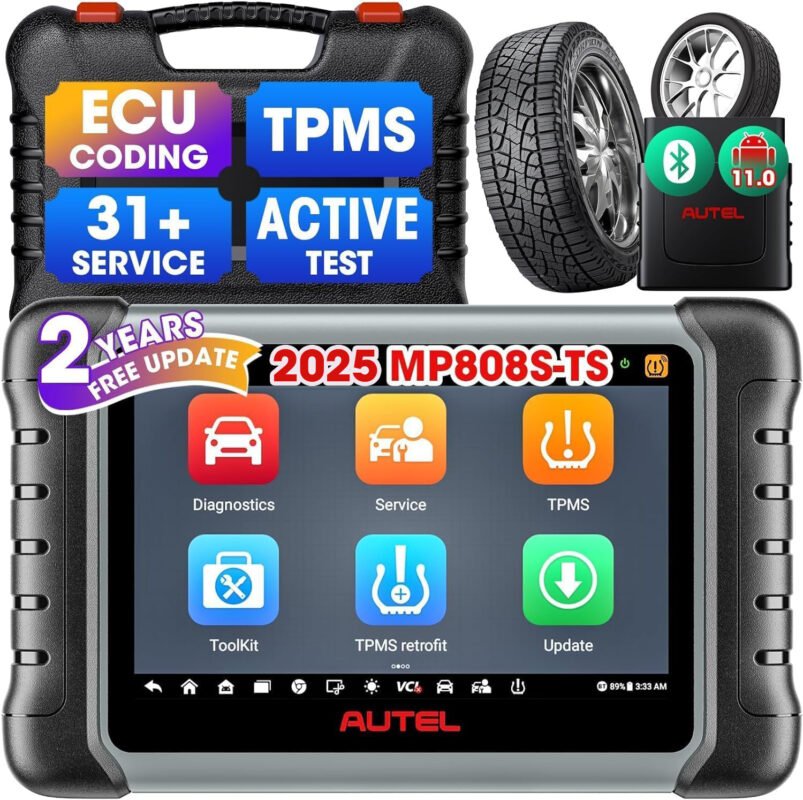 Autel MaxiPRO MP808S-TS OBD2 Diagnostic Scanner TPMS Programming K Coding